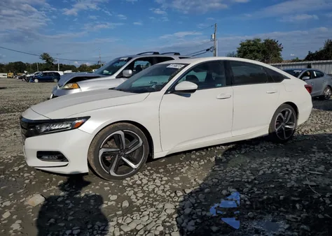 2020 Honda Accord Sport из США, поврежденный, VIN 1HGCV2F37LA008530